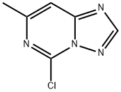 [1,2,4]Triazolo[1,5-c]pyrimidine, 5-chloro-7-methyl- Structure
