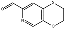 [1,4]Oxathiino[2,3-c]pyridine-7-carboxaldehyde, 2,3-dihydro- Structure