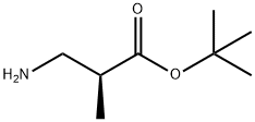 Propanoic acid, 3-amino-2-methyl-, 1,1-dimethylethyl ester, (2S)- 구조식 이미지