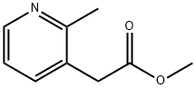 3-Pyridineacetic acid, 2-methyl-, methyl ester Structure