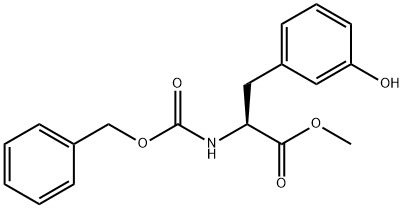 Phenylalanine, 3-hydroxy-N-[(phenylmethoxy)carbonyl]-, methyl ester 구조식 이미지