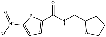 5-Nitro-N-[(oxolan-2-yl)methyl]thiophene-2-carboxamide Structure
