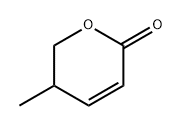 2H-Pyran-2-one, 5,6-dihydro-5-methyl- Structure