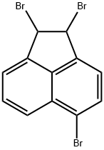 Acenaphthylene, 1,2,5-tribromo-1,2-dihydro- Structure