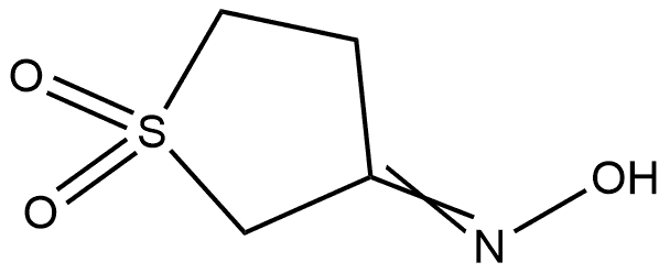 (3{E})dihydrothiophen-3(2{H})-one oxime 1,1-dioxide Structure