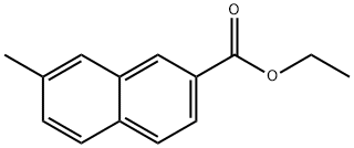2-Naphthalenecarboxylic acid, 7-methyl-, ethyl ester Structure