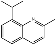 Quinoline, 2-methyl-8-(1-methylethyl)- Structure