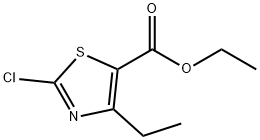 5-Thiazolecarboxylic acid, 2-chloro-4-ethyl-, ethyl ester Structure