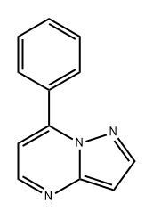 Pyrazolo[1,5-a]pyrimidine, 7-phenyl- Structure