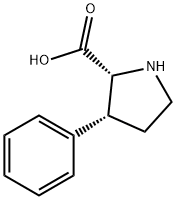 D-Proline, 3-phenyl-, (3R)- Structure