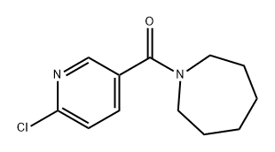 Methanone, (6-chloro-3-pyridinyl)(hexahydro-1H-azepin-1-yl)- 구조식 이미지