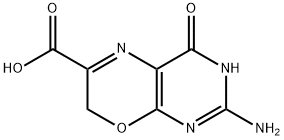 4H-Pyrimido[4,5-b][1,4]oxazine-6-carboxylic acid, 2-amino-3,7-dihydro-4-oxo- Structure