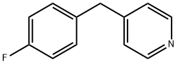 Pyridine, 4-[(4-fluorophenyl)methyl]- 구조식 이미지