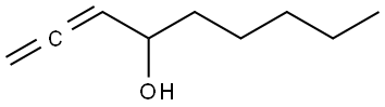 1,2-Nonadien-4-ol Structure