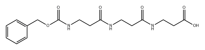 14-Oxa-4,8,12-triazapentadecanoic acid, 5,9,13-trioxo-15-phenyl- Structure