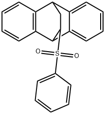 9,10-Ethanoanthracene, 9,10-dihydro-11-(phenylsulfonyl)- 구조식 이미지