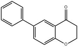 4H-1-Benzopyran-4-one, 2,3-dihydro-6-phenyl- Structure