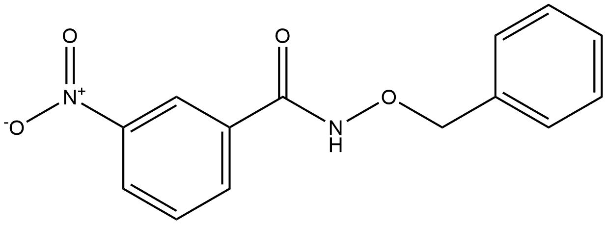 N-(benzyloxy)-3-nitrobenzamide Structure