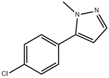 1H-Pyrazole, 5-(4-chlorophenyl)-1-methyl- Structure