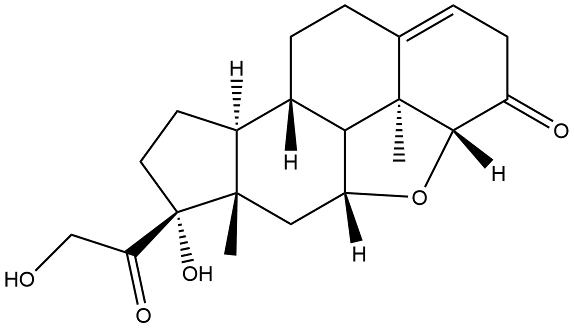 Prednisone Impurity 33 Structure