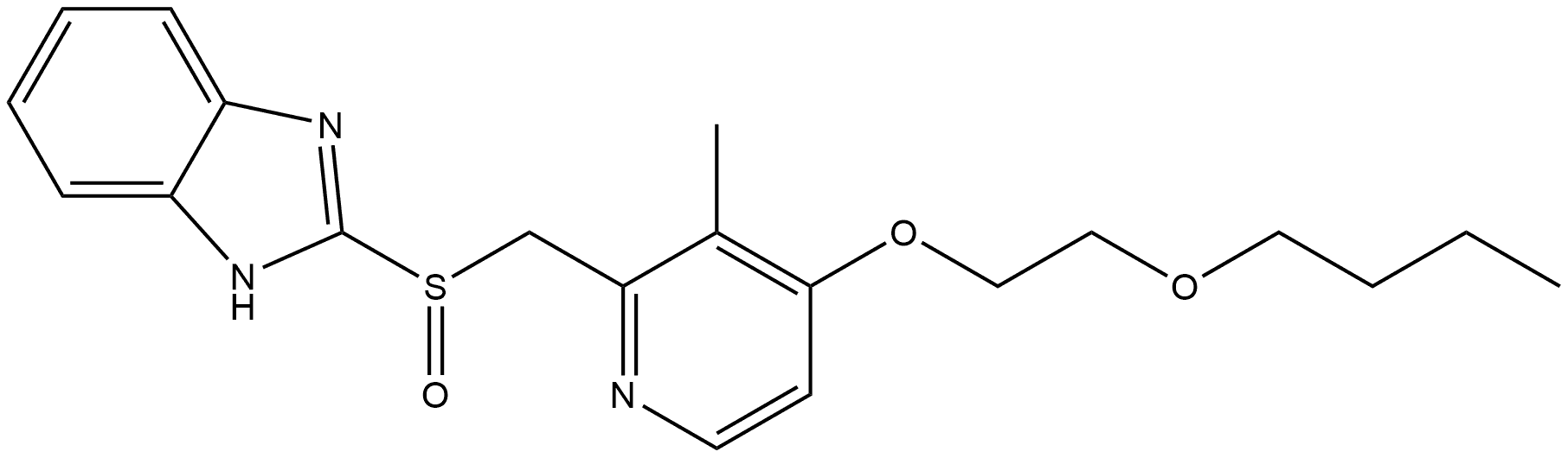 Anaprazole Impurity 24 Structure