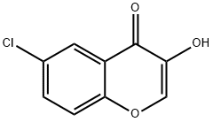 6-Chloro-3-hydroxy-4H-chromen-4-one Structure