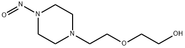 Ethanol, 2-[2-(4-nitroso-1-piperazinyl)ethoxy]- Structure
