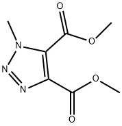 1H-1,2,3-Triazole-4,5-dicarboxylic acid, 1-methyl-, 4,5-dimethyl ester Structure