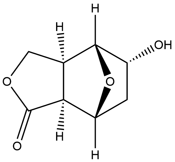 4,7-Epoxyisobenzofuran-1(3H)-one, hexahydro-5-hydroxy-, (3aα,4β,5α,7β,7aα)- (9CI) Structure