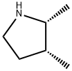 Pyrrolidine, 2,3-dimethyl-, cis- (9CI) Structure