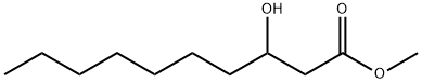 Methyl 3-hydroxydecanoate Structure