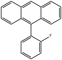 Anthracene, 9-(2-fluorophenyl)- 구조식 이미지