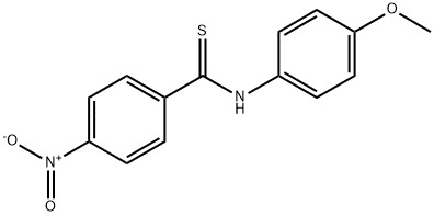 N-(4-Methoxyphenyl)-4-nitrobenzenecarbothioamide Structure