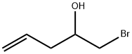 4-Penten-2-ol, 1-bromo- Structure