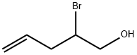2-bromopent-4-en-1-ol Structure