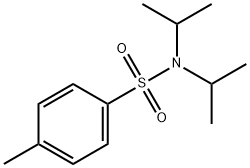 Benzenesulfonamide, 4-methyl-N,N-bis(1-methylethyl)- Structure