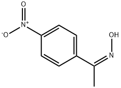Ethanone, 1-(4-nitrophenyl)-, oxime, (1Z)- Structure