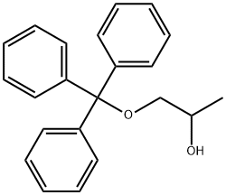 2-Propanol, 1-(triphenylmethoxy)- 구조식 이미지