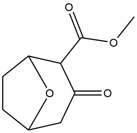 Methyl 3-oxo-8-oxabicyclo[3.2.1]octane-2-carboxylate Structure