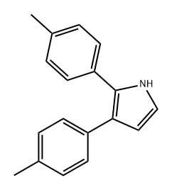 1H-Pyrrole, 2,3-bis(4-methylphenyl)- Structure