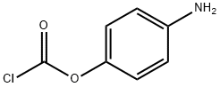 Carbonochloridic acid, 4-aminophenyl ester Structure