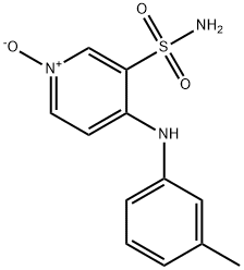 3-Pyridinesulfonamide, 4-[(3-methylphenyl)amino]-, 1-oxide Structure