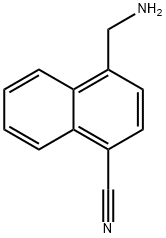 4-(Aminomethyl)-1-naphthonitrile Structure