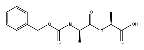 L-Alanine, N-[(phenylmethoxy)carbonyl]-D-alanyl- Structure