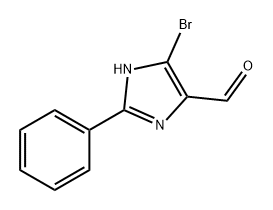 1H-Imidazole-4-carboxaldehyde, 5-bromo-2-phenyl- Structure