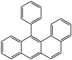 Benz[a]anthracene, 12-phenyl- 구조식 이미지