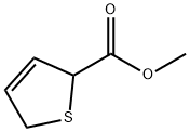 2-Thiophenecarboxylic acid, 2,5-dihydro-, methyl ester 구조식 이미지