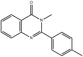 3-Methyl-2-(p-tolyl)quinazolin-4(3H)-one Structure