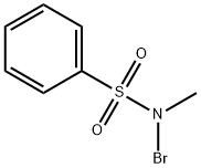 Benzenesulfonamide, N-bromo-N-methyl- Structure