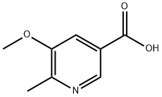 3-Pyridinecarboxylic acid, 5-methoxy-6-methyl- 구조식 이미지